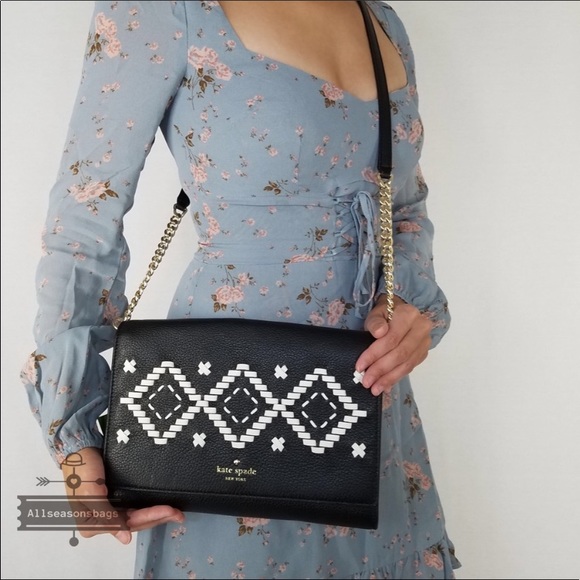 Kate spade Valencia Flynn black crossbody black - Picture 4 of 7